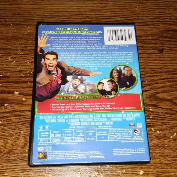 Jingle All the Way (DVD, 2007, Widescreen) w/ slip cover Arnold Schwarzenegger - Picture 6 of 6